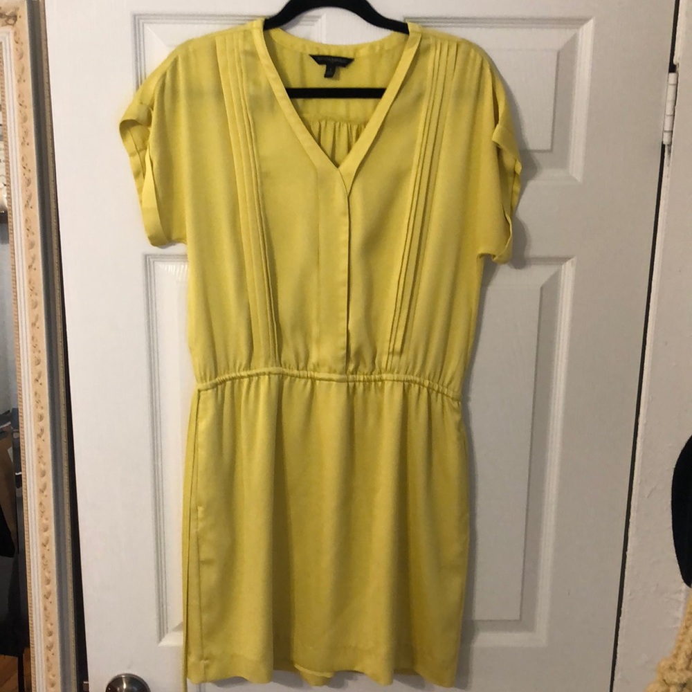 Banana Republic Yellow Dress